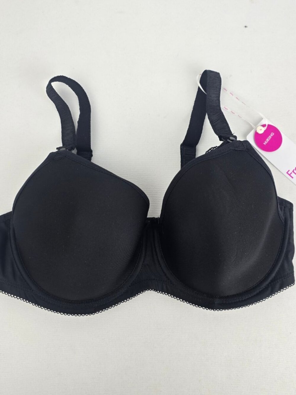 Freya Pure Black Nursing Bra Size 32DDD NWT